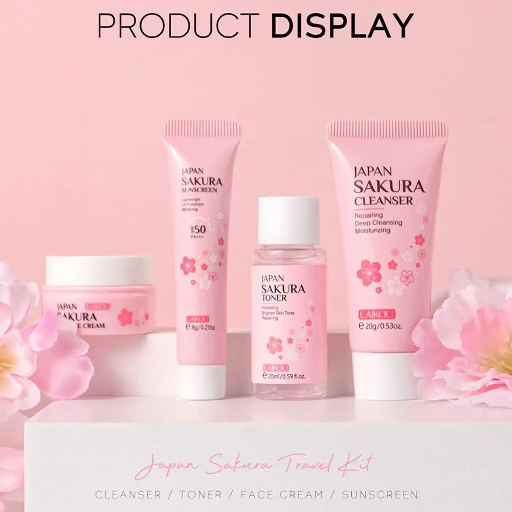 Alévora Sakura Travel Routine Set