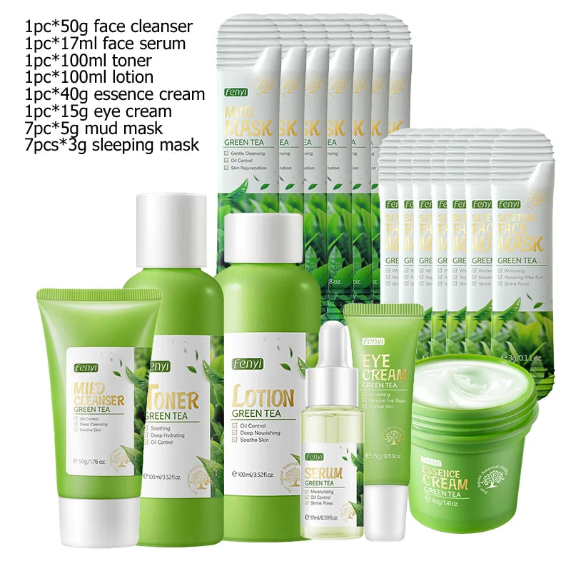 Alévora Green Tea & Sakura Routine