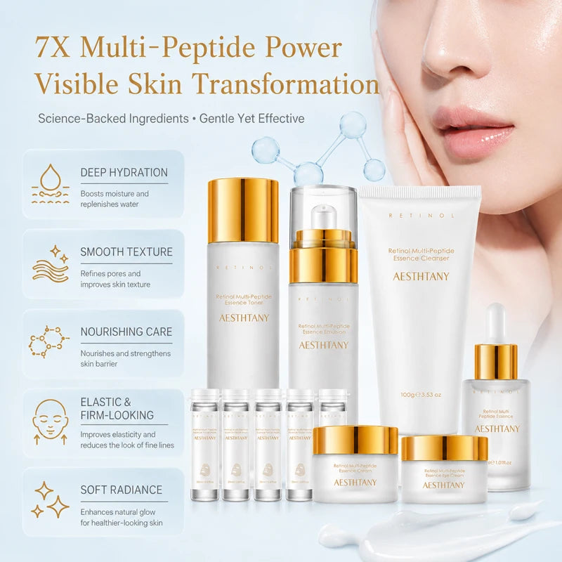 Alévora Retinol Multi-Peptide 7-Piece Set