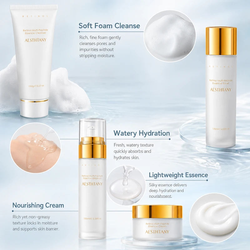 Alévora Retinol Multi-Peptide 7-Piece Set
