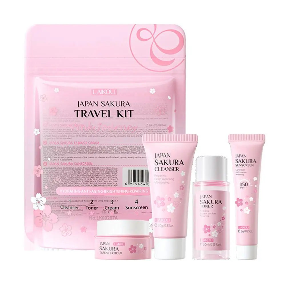 Alévora Sakura Travel Routine Set