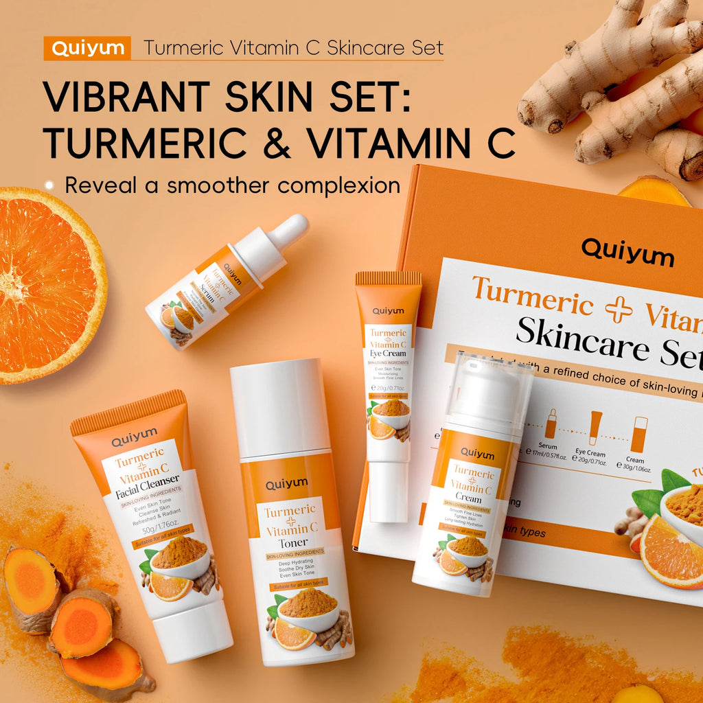 Alévora Turmeric + Vitamin C 5-Piece Set