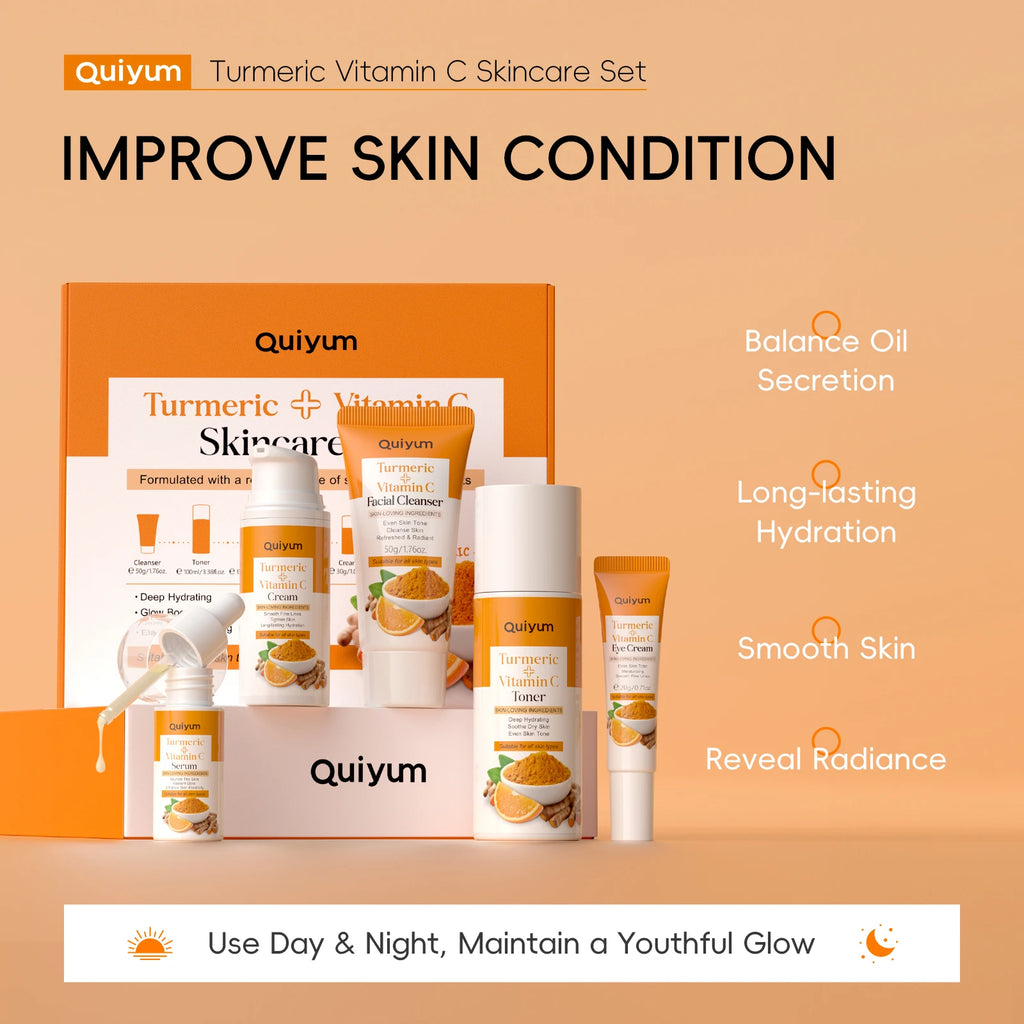 Alévora Turmeric + Vitamin C 5-Piece Set