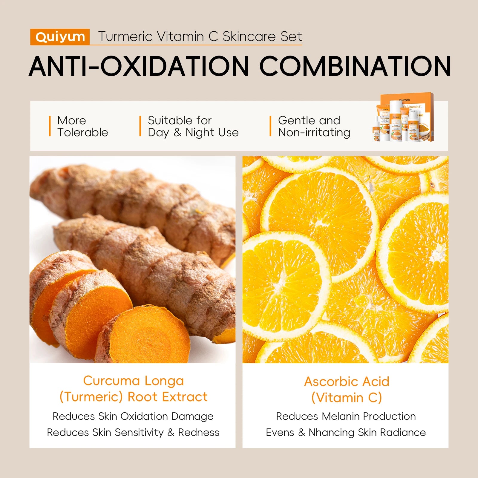 Alévora Turmeric + Vitamin C 5-Piece Set