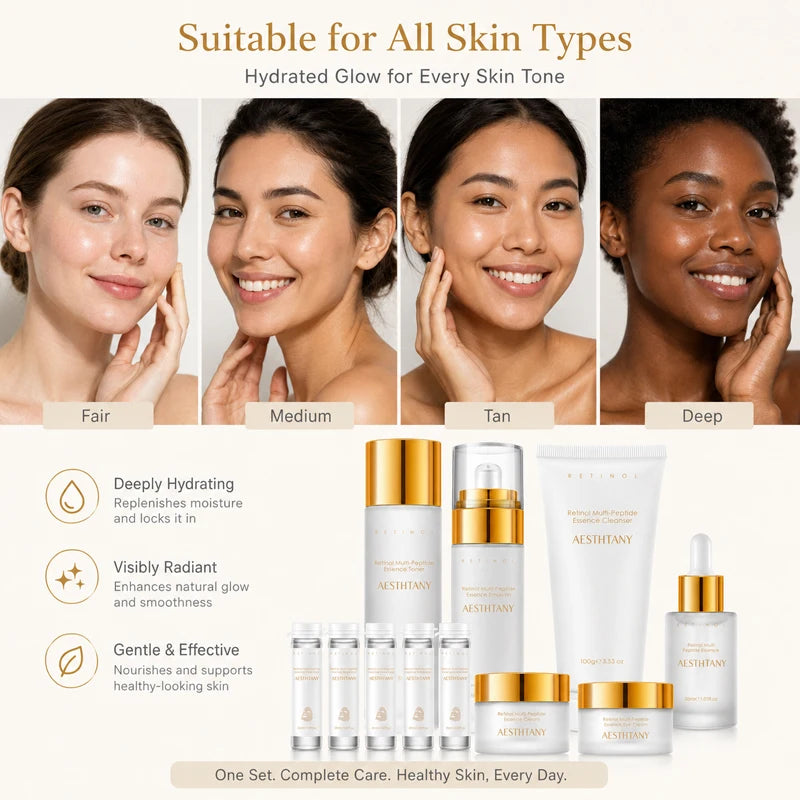 Alévora Retinol Multi-Peptide 7-Piece Set