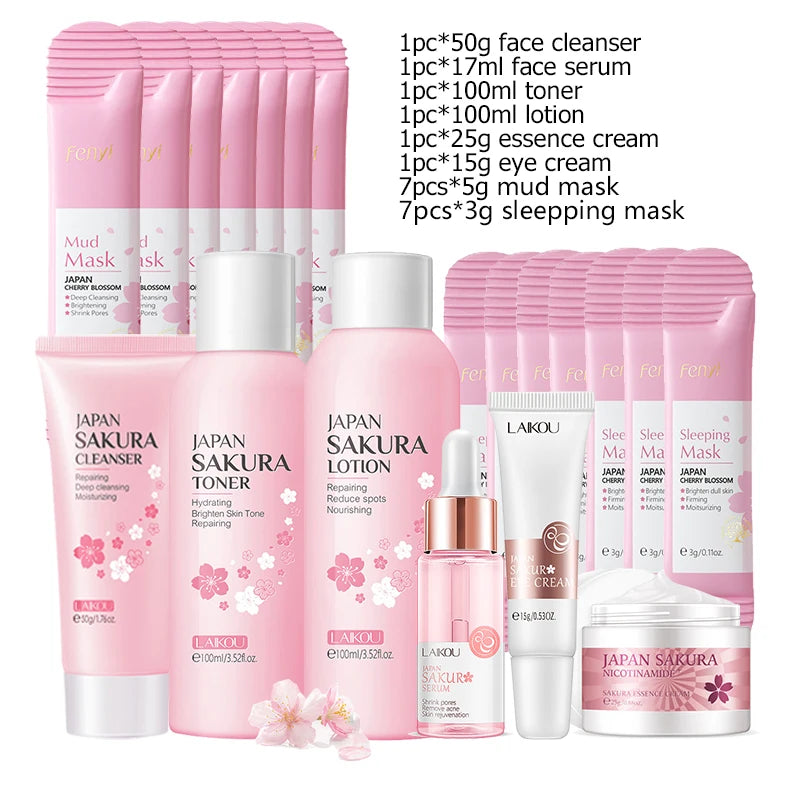 Alévora Green Tea & Sakura Routine